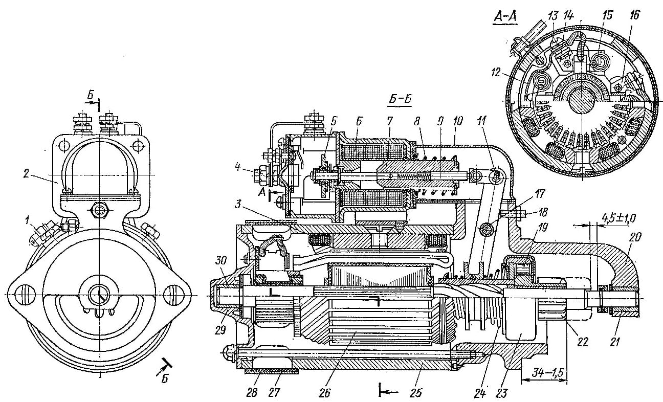 Переделка стартера СТ-117А N048