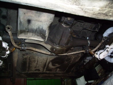 стабилизатор снизу